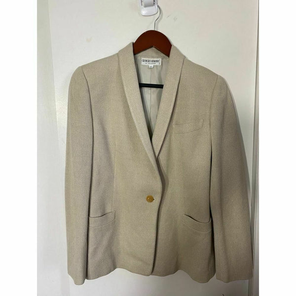 GIORGIO ARMANI Women’s Career Jacket Size 6 Msrp 1,500