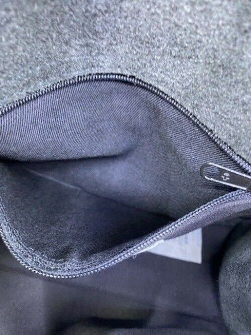 Croft And Barrow Messenger Vintage Black Leather Cross Body Bag