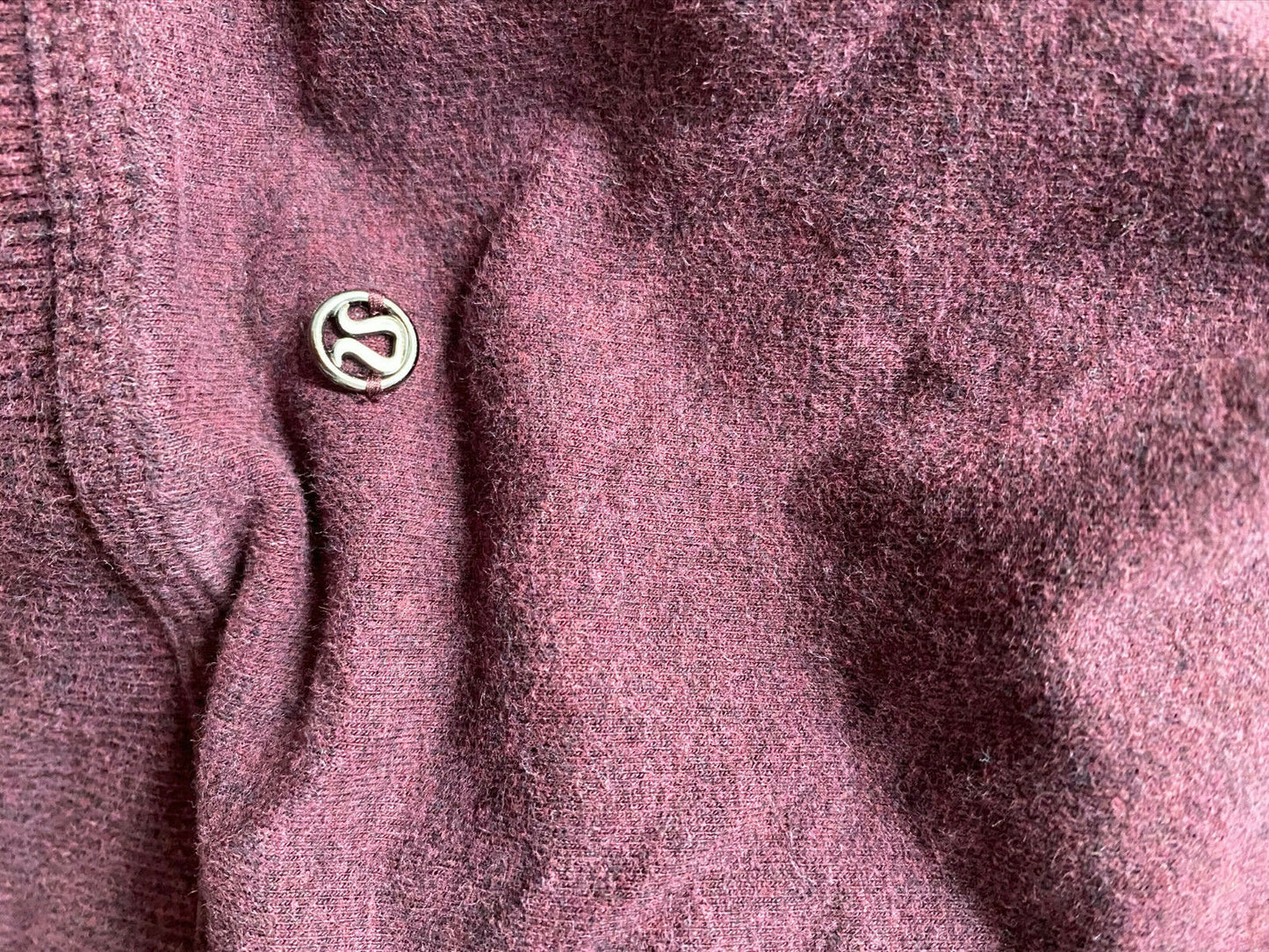LULULEMON Womens Red Brown Long Sleeves Stylish Sweaters Size: 4