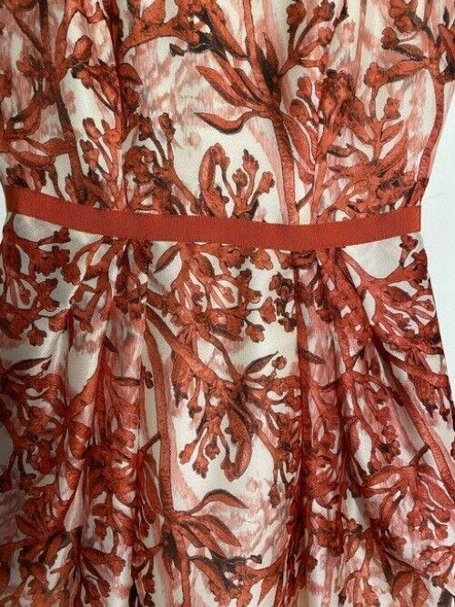 carolina herrera redwhite new cream coral floral msrp