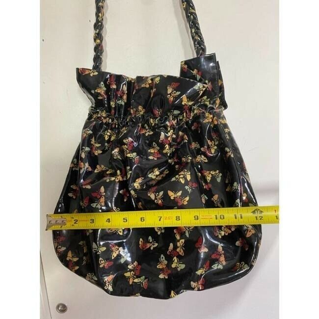 BOTTEGA VENETA Laminated Butterfly Bucket Multicolor Tote Bag