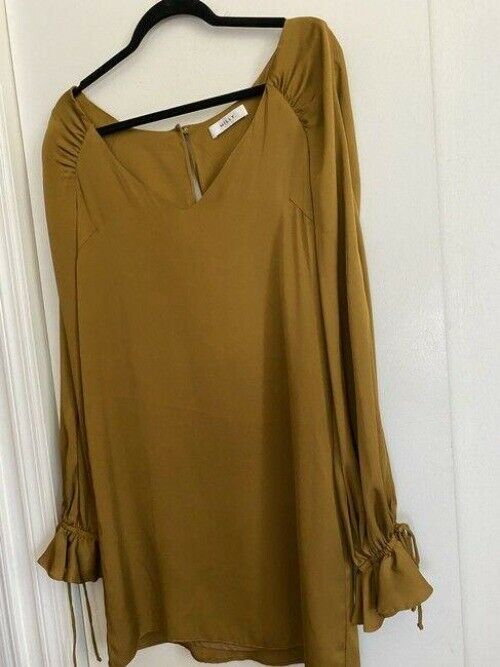 Milly rust orange new chiffon msrp