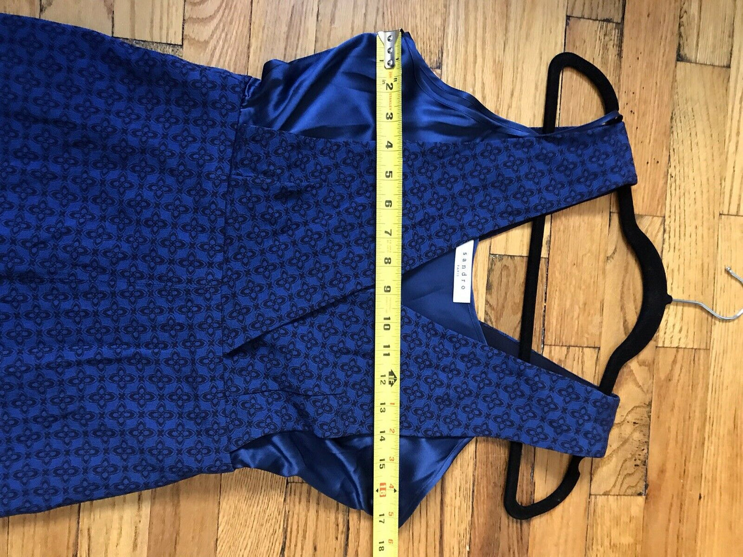 Sandro Blue Romper Size Small