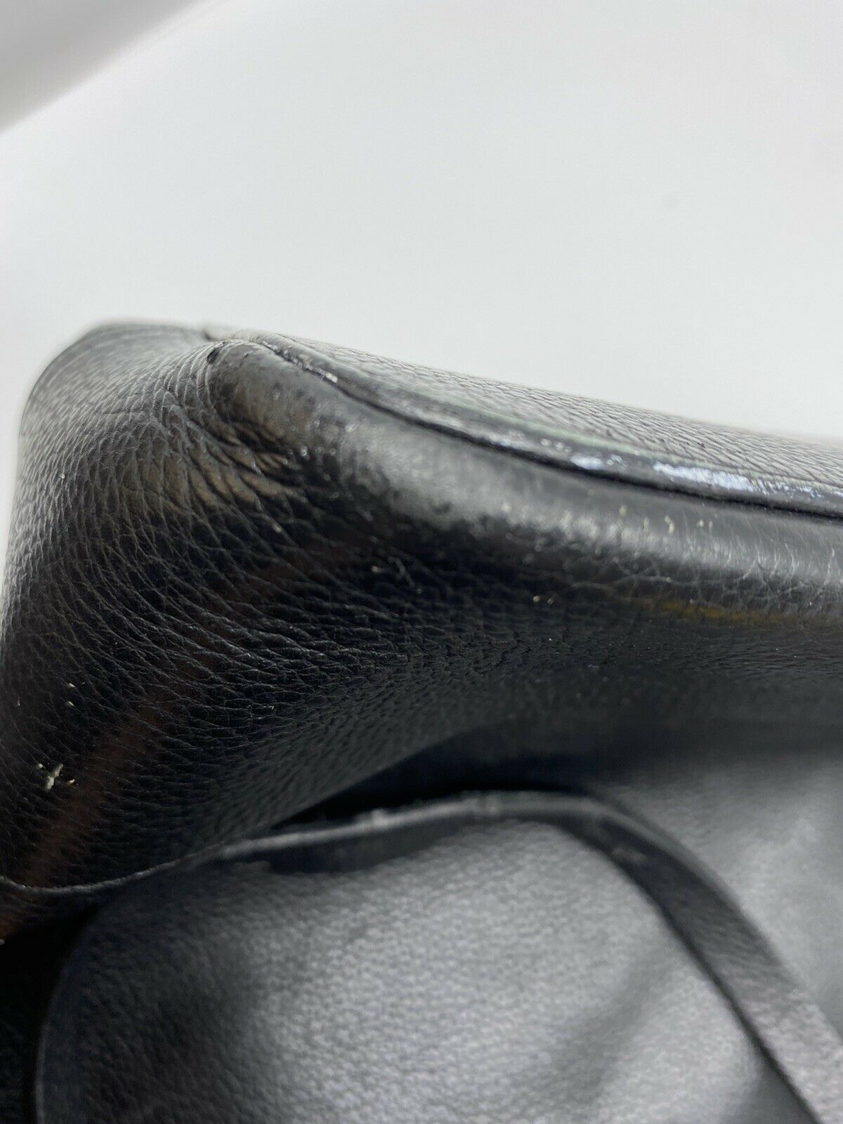 Cole Haan Black Leather Tote Bag