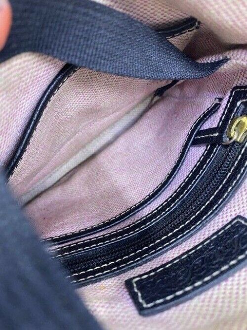 Dooney and Bourke black leather cross body bag