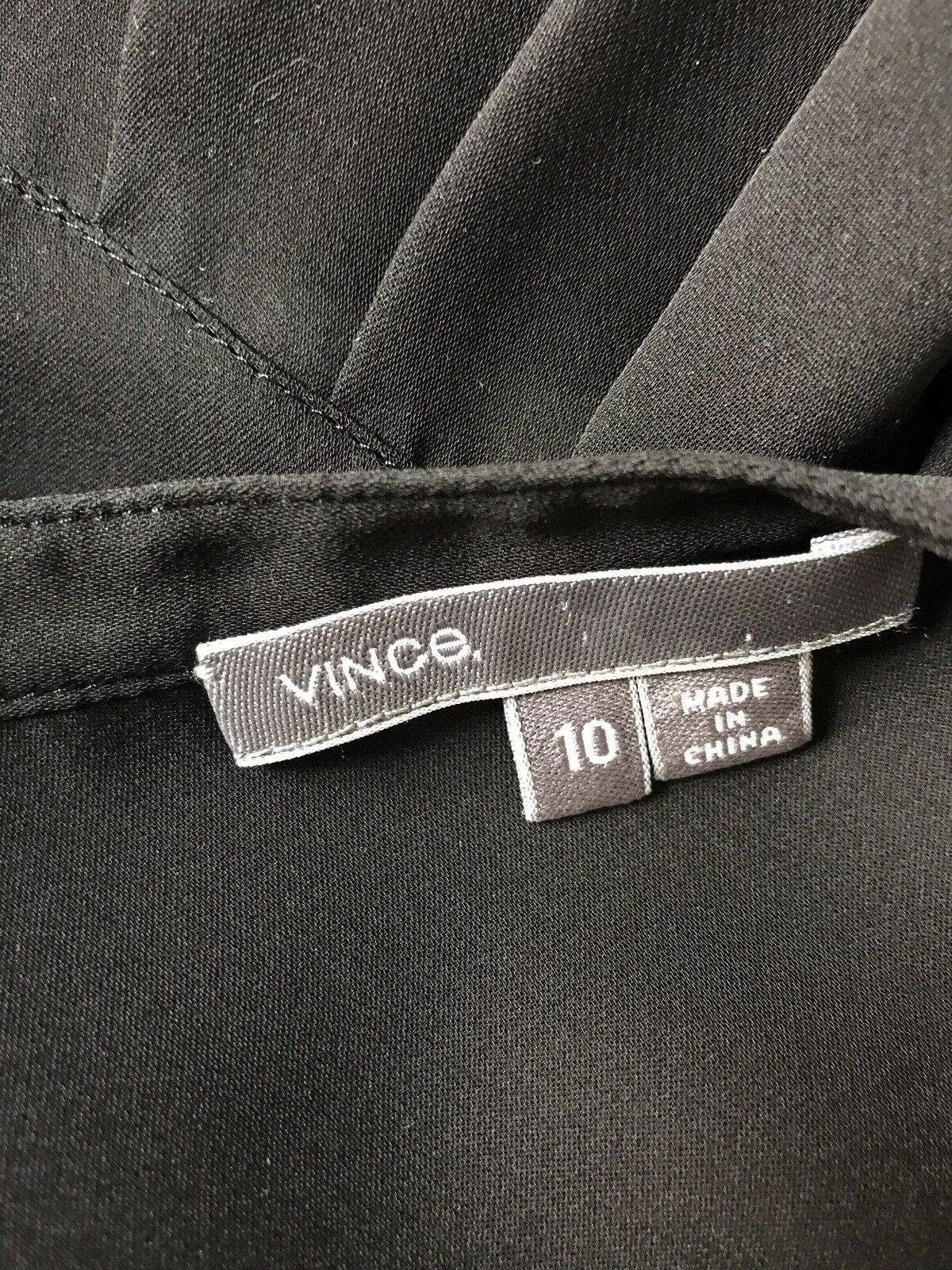 VINCE Silk Blouse Size 10
