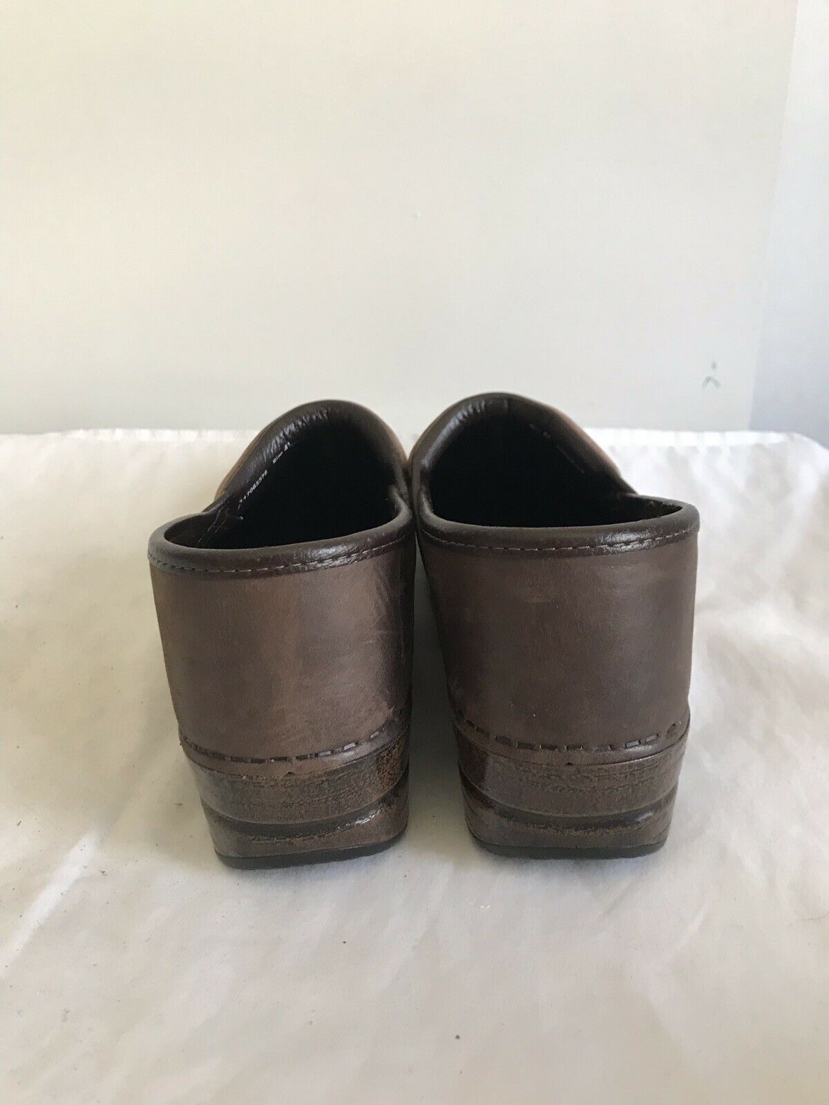 Dansko Classic Clogs-Brown-Size US 10.5