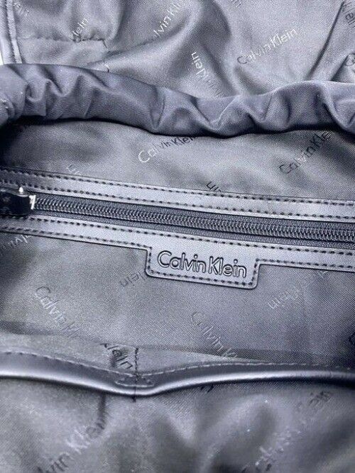 Calvin Klein Black Nylon Backpack