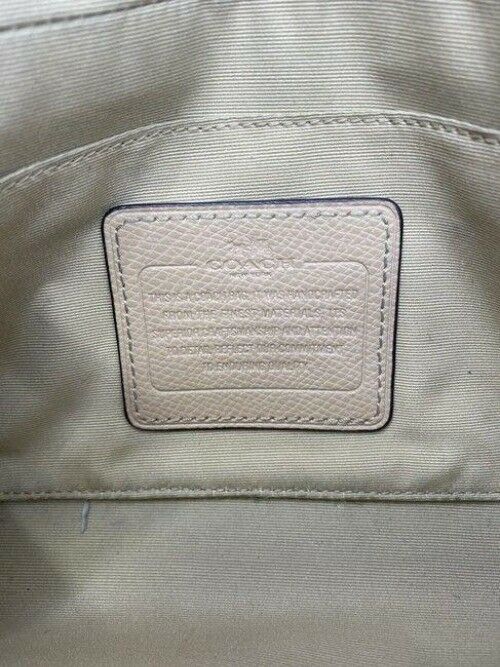 Coach Small Msrp Tan Leather Cross Body Bag