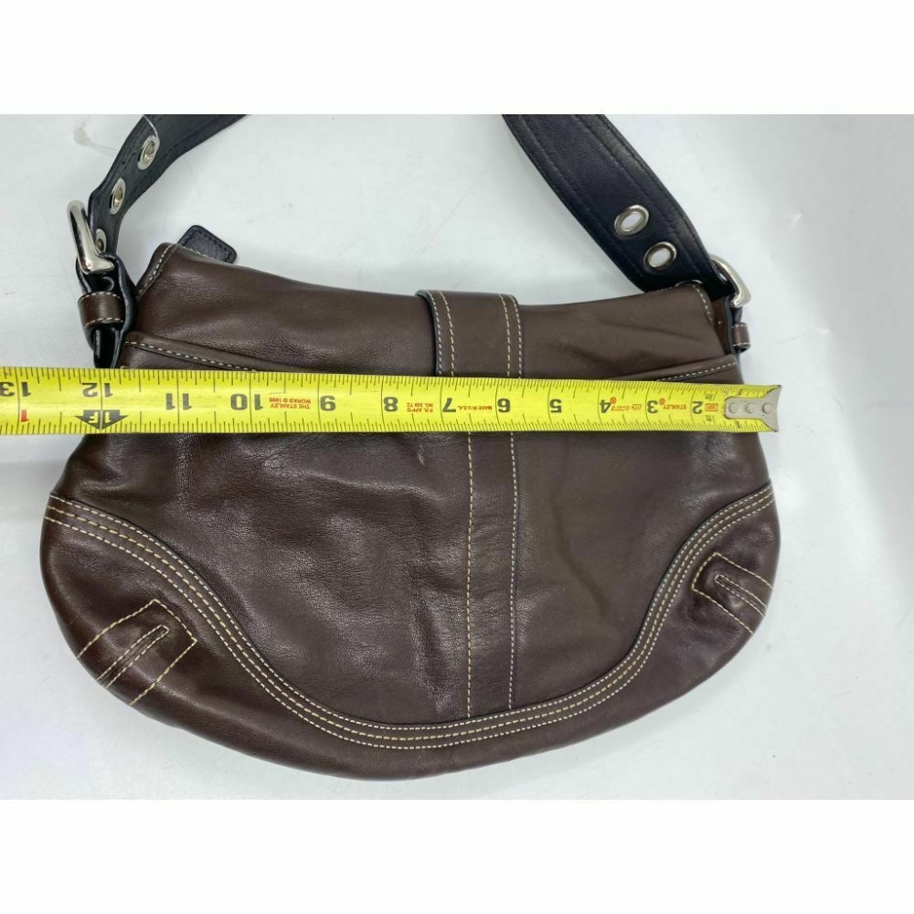 Coach Brown Medium Leather Shoulder/Handbag
