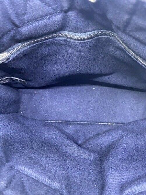 Hermes Fourre Tout Pm Navy Cotton Tote