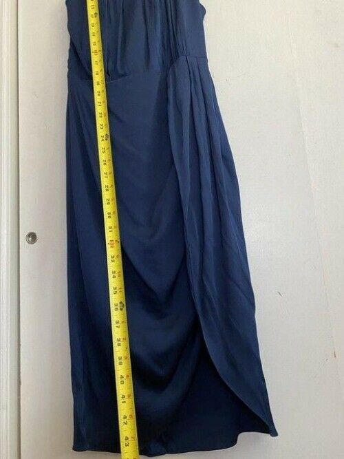 Milly navy new halter chiffon msrp