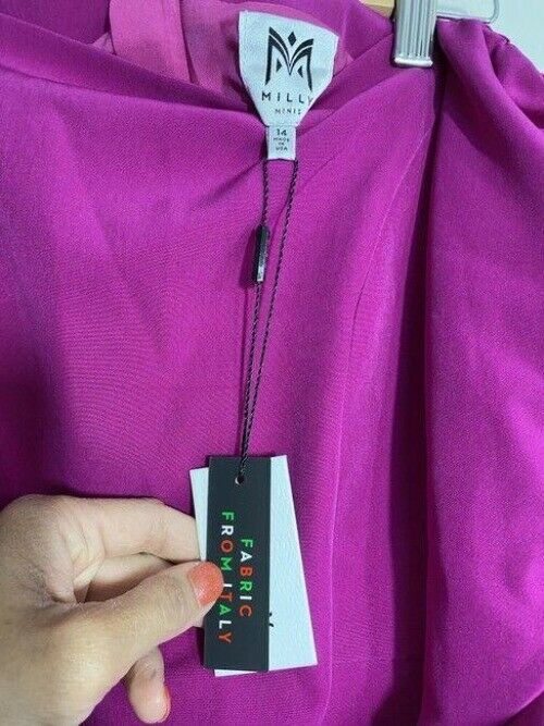 milly minis purple girls short casual dress