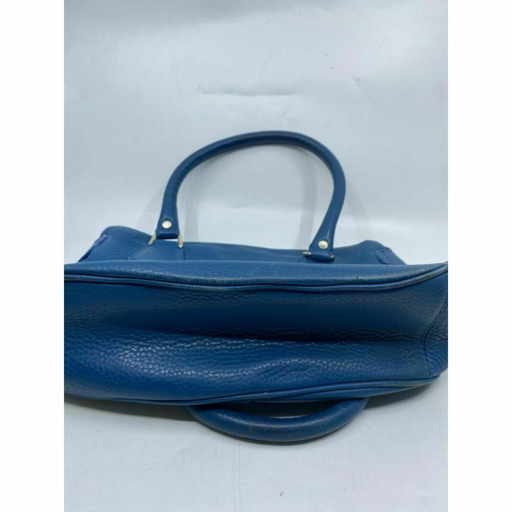 COLE HAAN Blue Large Leather Tote/ Shoulder Bag