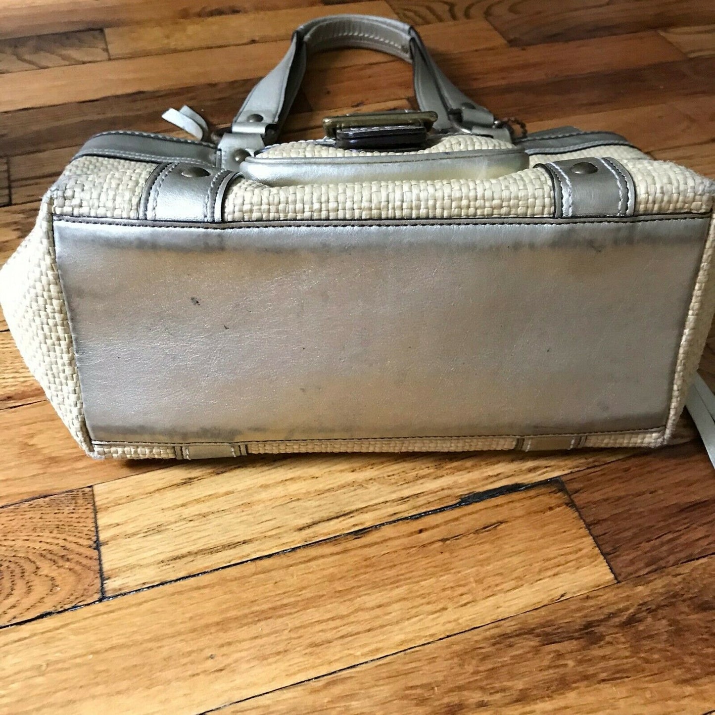 Coach Fabric/Leather Tote