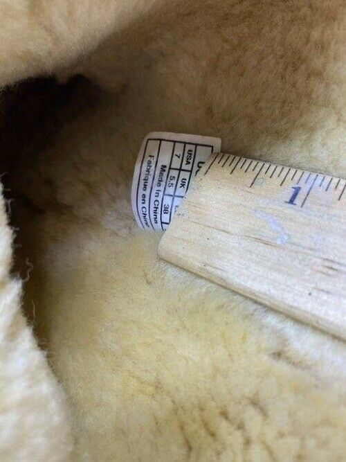 Ugg Australia Tan Wood Button Mid Height Bootsbooties Size Us