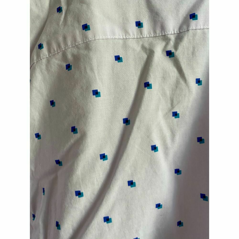 BONOBOS Pink Blue Printed Long Sleeve Button Down Shirt Size M