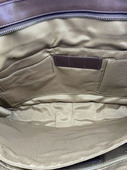 Coach Vintage Breifcase Brown Leather Messenger Bag