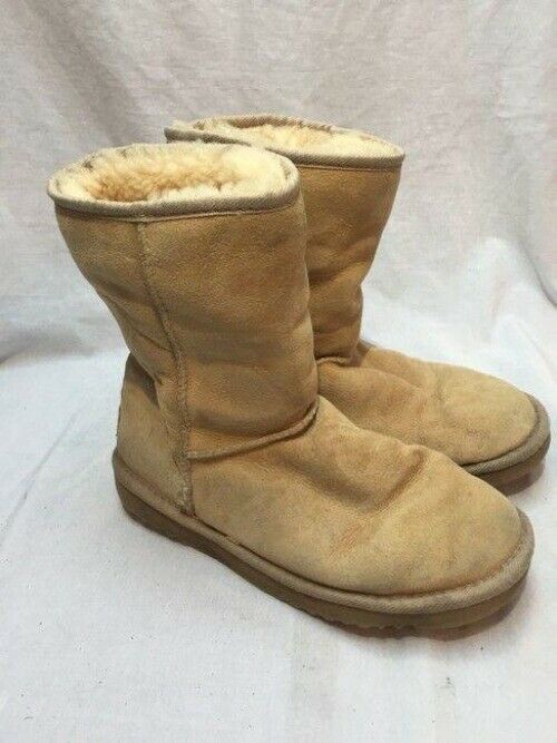 ugg australia tan mini bootsbooties size us