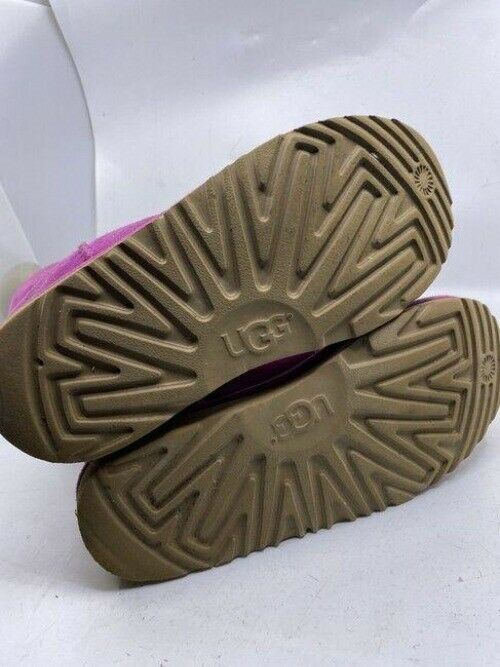 Ugg Australia Pink Suede Bootsbooties Size Us