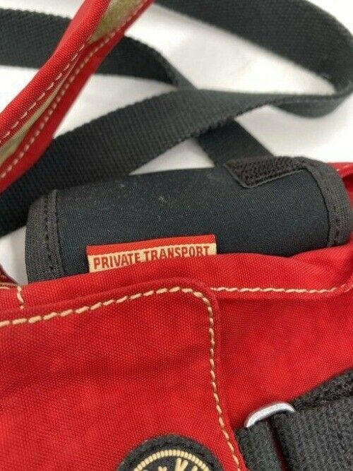 kipling crossbody red nylon weekend travel bag