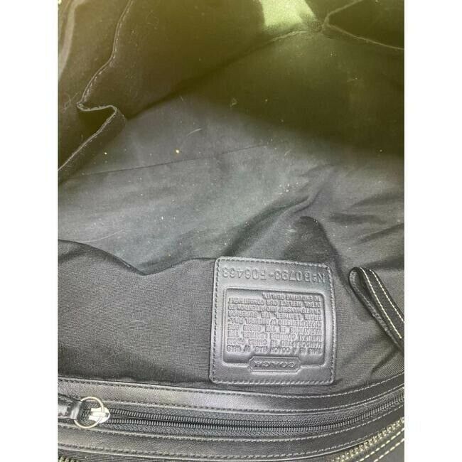 COACH Large Brown Leather Shoulder Bag