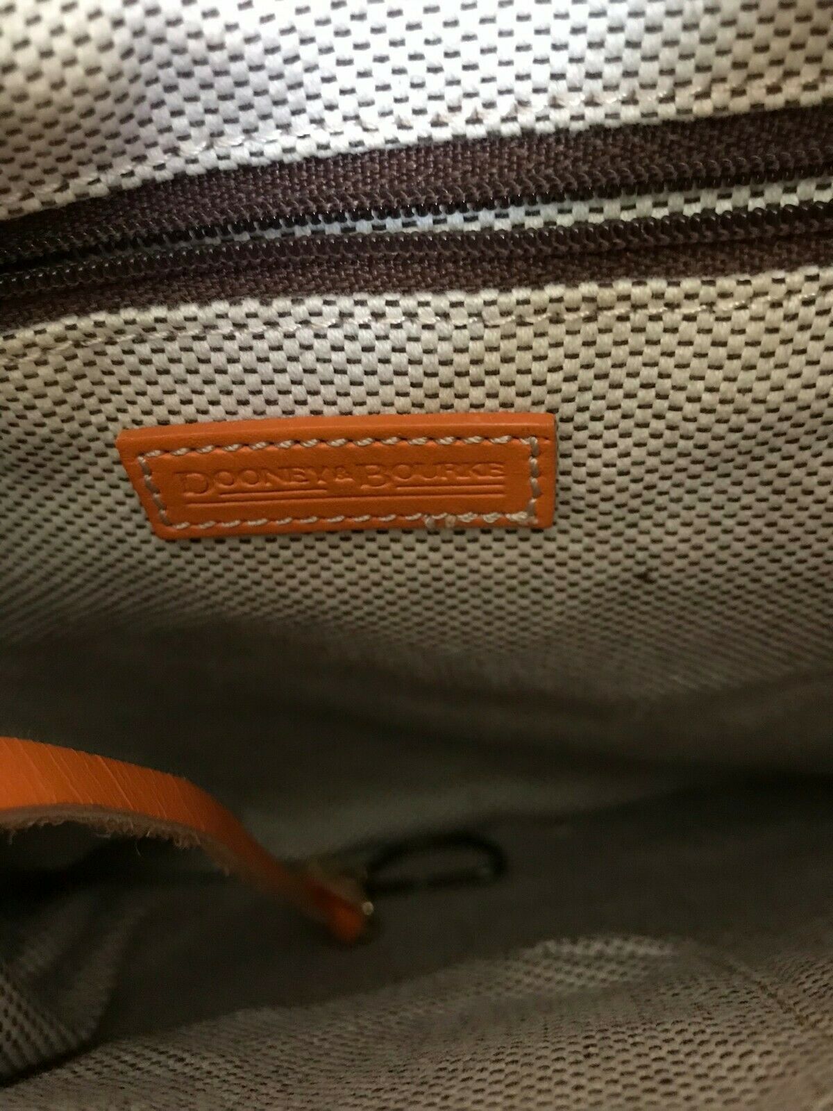 Dooney & Bourke Orange Shoulder Bag