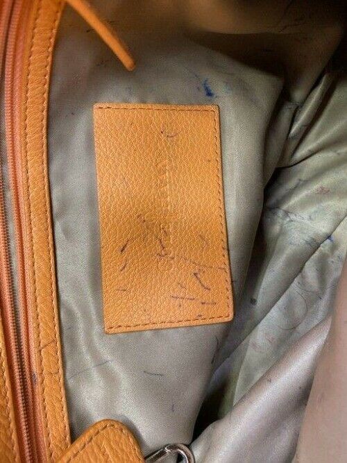 cole haan crossbody xl crossbody orange leather shoulder bag