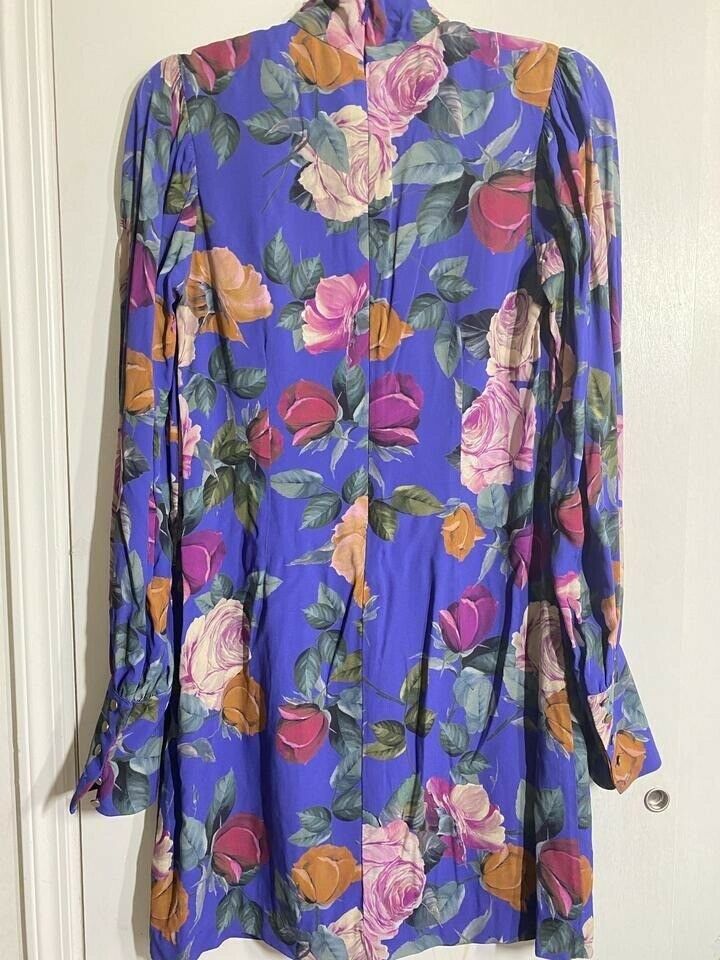 nicole miller purple new floral msrp