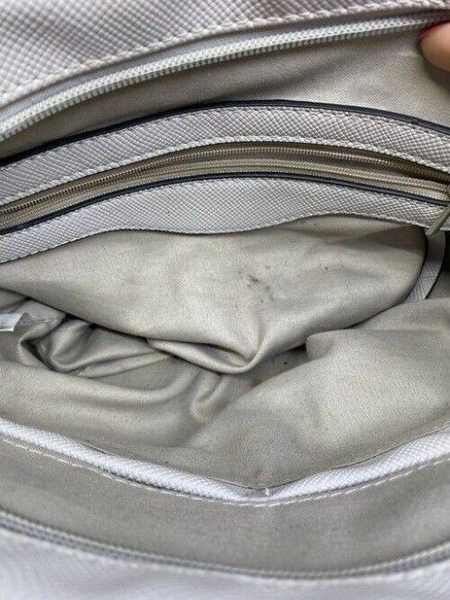 tous bag off white leather tote