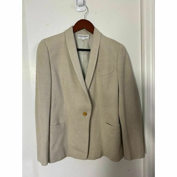 GIORGIO ARMANI Women’s Career Jacket Size 6 Msrp 1,500