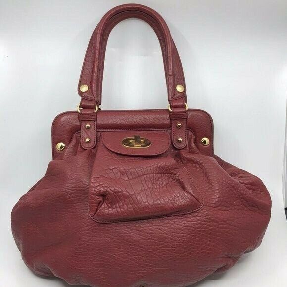 BADGLEY MISCHKA Red Leather Shoulder Bag