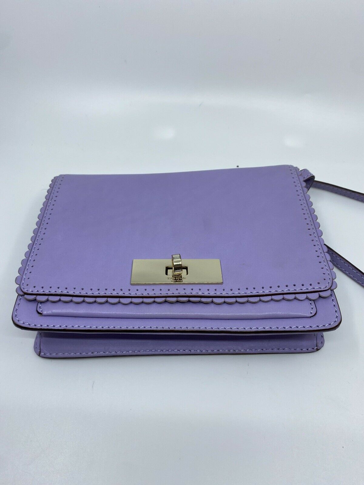 KATE SPADE Lavander leather crossbody