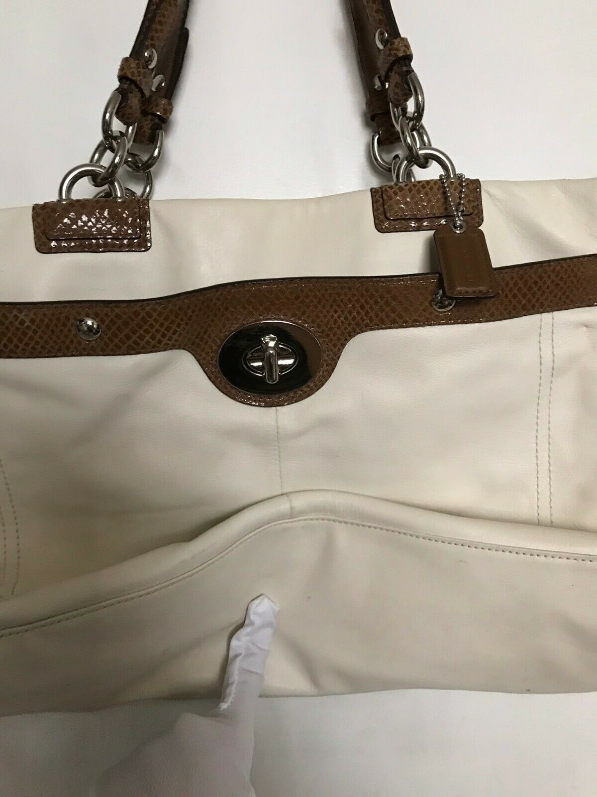 Coach Leather Shoulder Bag