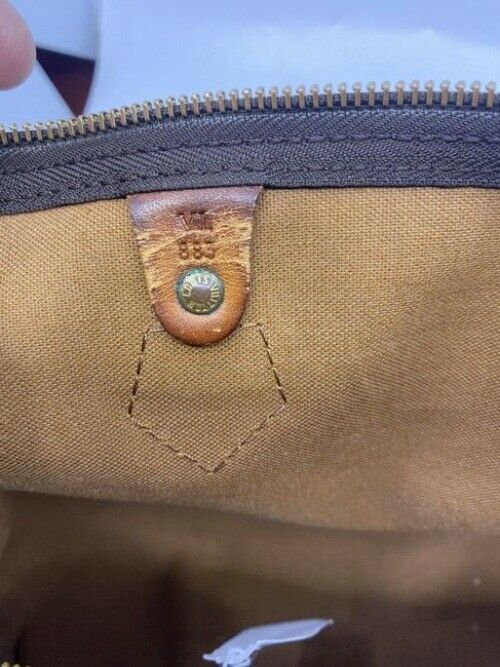 Louis Vuitton Speedy Brown Monogram Canvas Shoulder Bag
