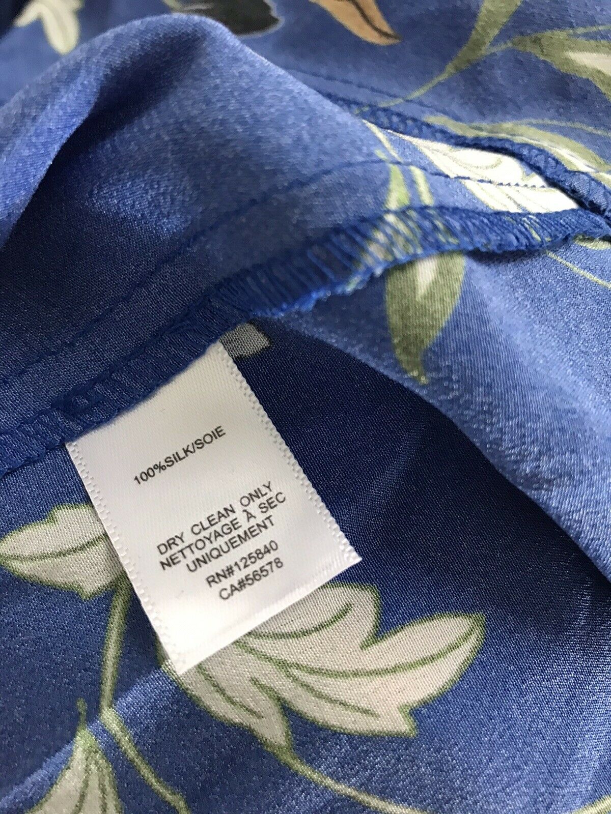 Intermix Navy Floral Dress Small