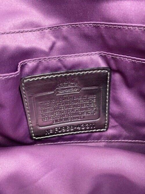 coach fancy wristlet
