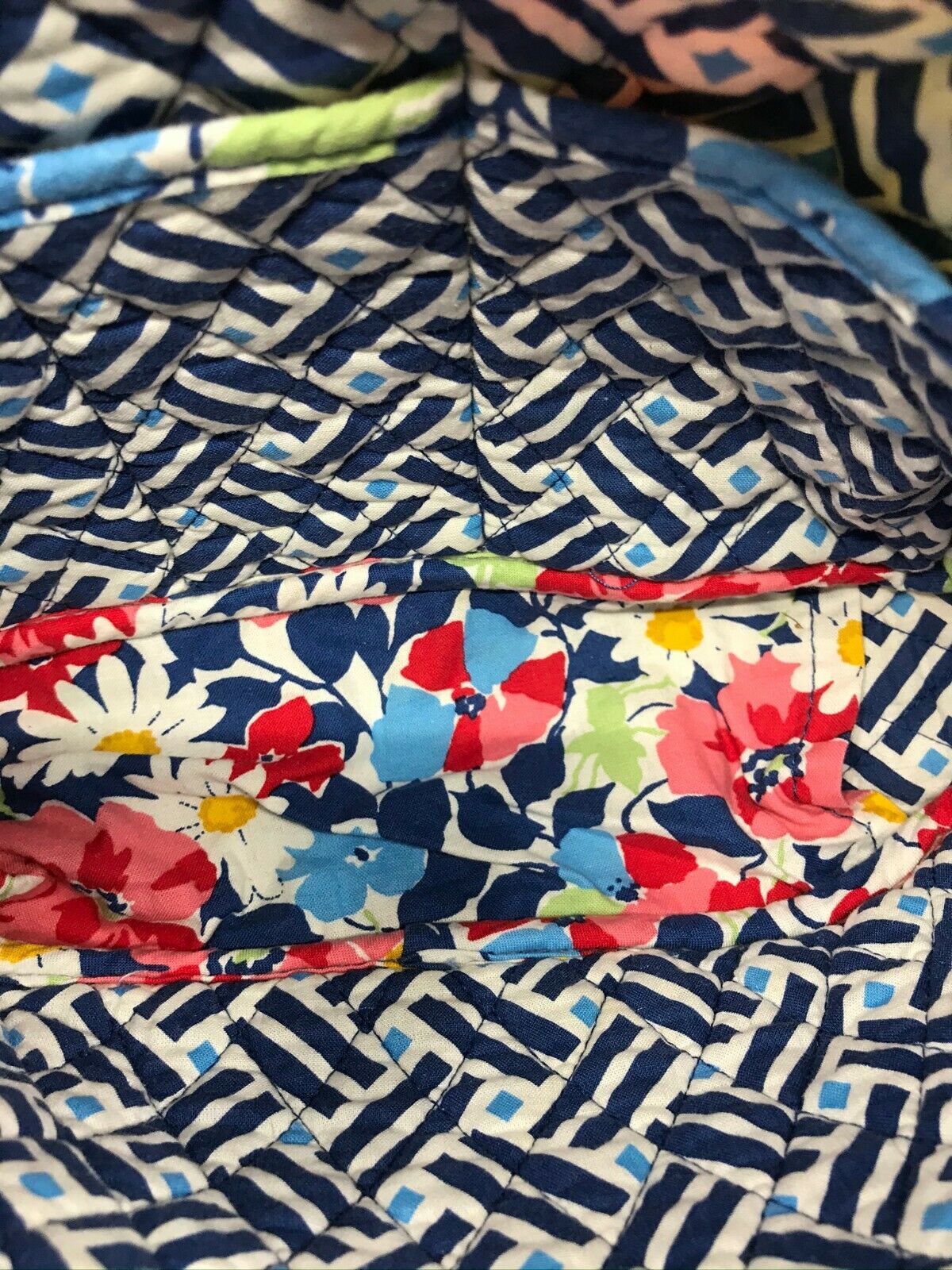 Vera Bradley Quilted Crossbody / Shoulder Bag