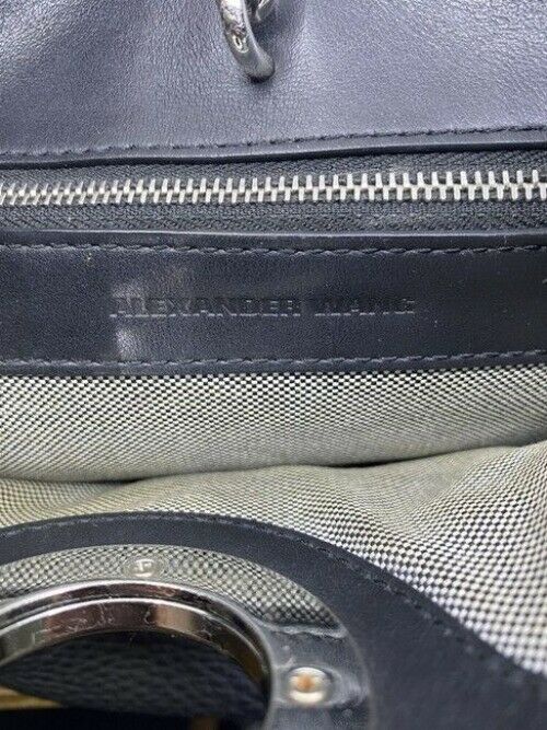 Alexander Wang Bucket Riot Black Leather Cross Body Bag