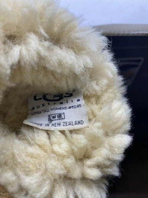 Ugg Australia Brown Tall Rugged Bootsbooties Size Us
