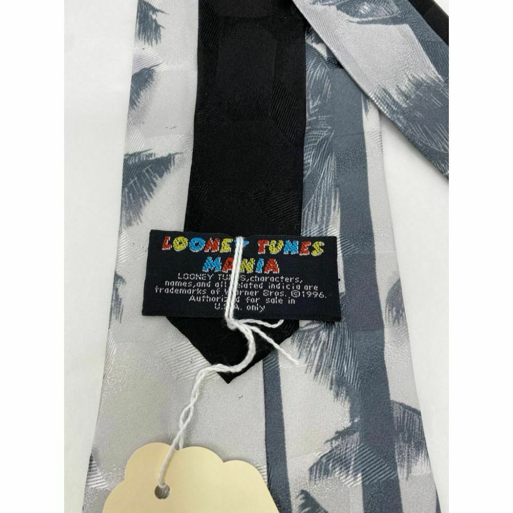 New Lot of 3 Neck tie Disney, Looney Tunes Blue Black White Total Msrp 75