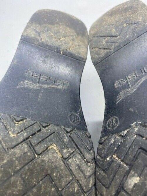 Dansko Black Mulesslides Size Eu