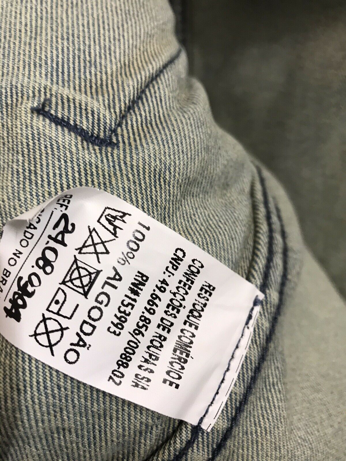 JOHN JOHN Lab Long Denim Jacket New W/ tags!