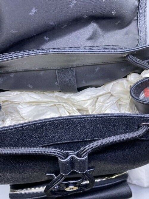 Michael Kors Hudson Logo And Utility Rucksack Multi Color Leather Backpack