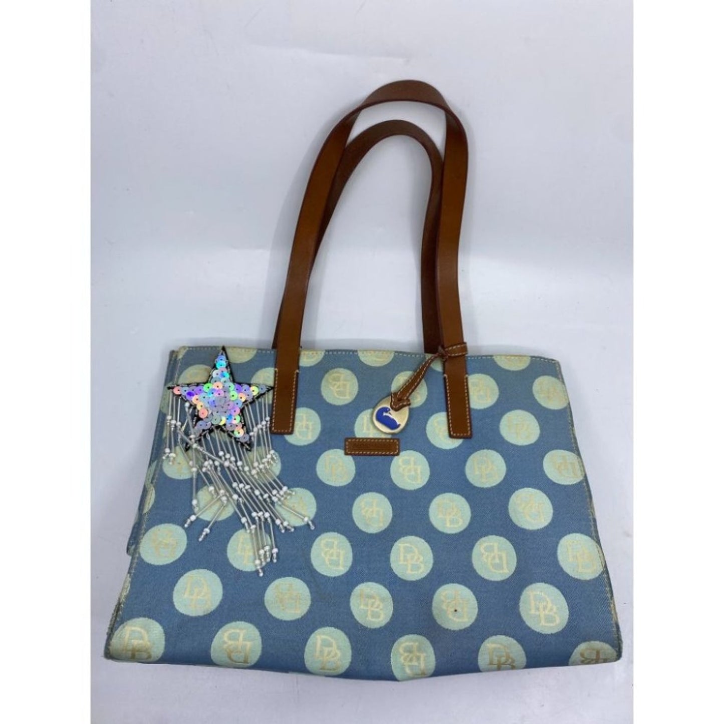 DOONEY & BOURKE Blue Brown Shoulder Bag Customized