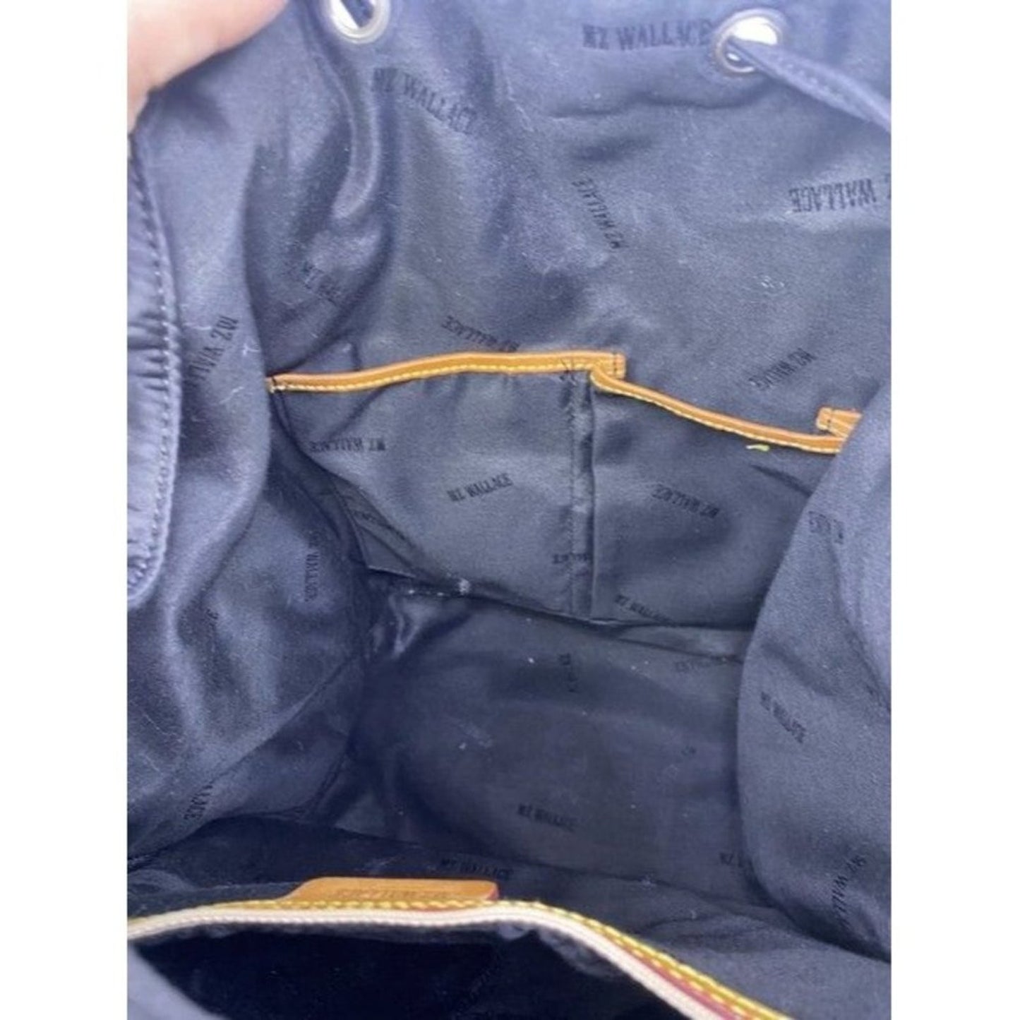 Mz Wallace Cece Moto Black Nylon Backpack