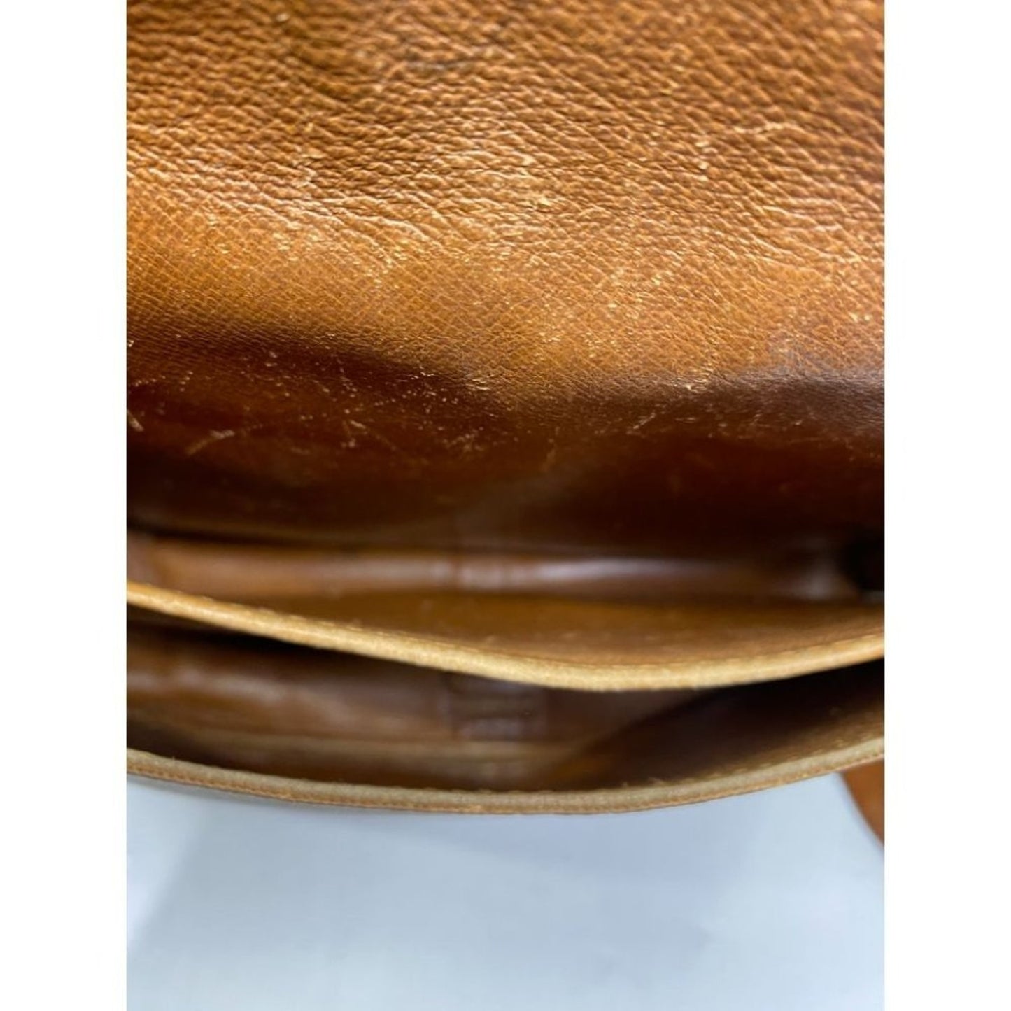 LOUIS VUITTON Brown Vintage Monogram Crossbody Bag