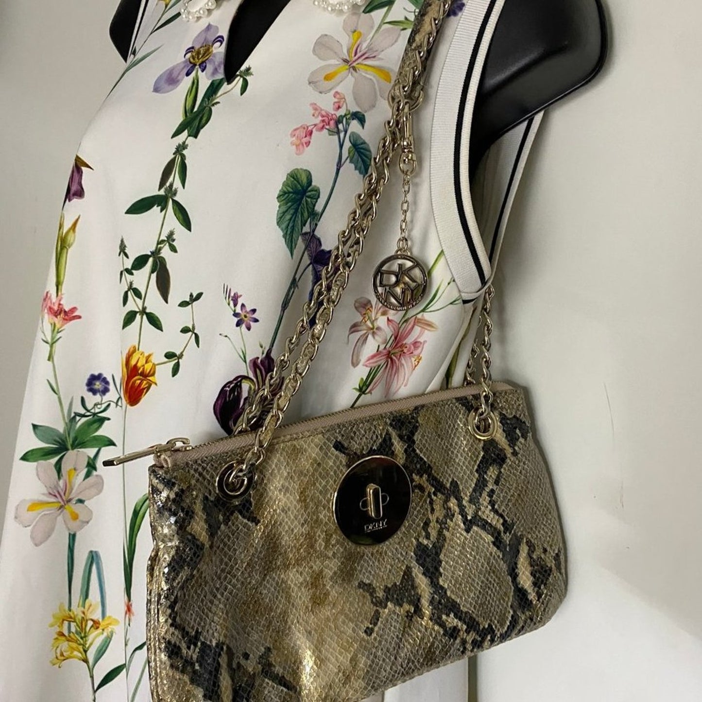 DKNY Multicolor Leather Crossbody