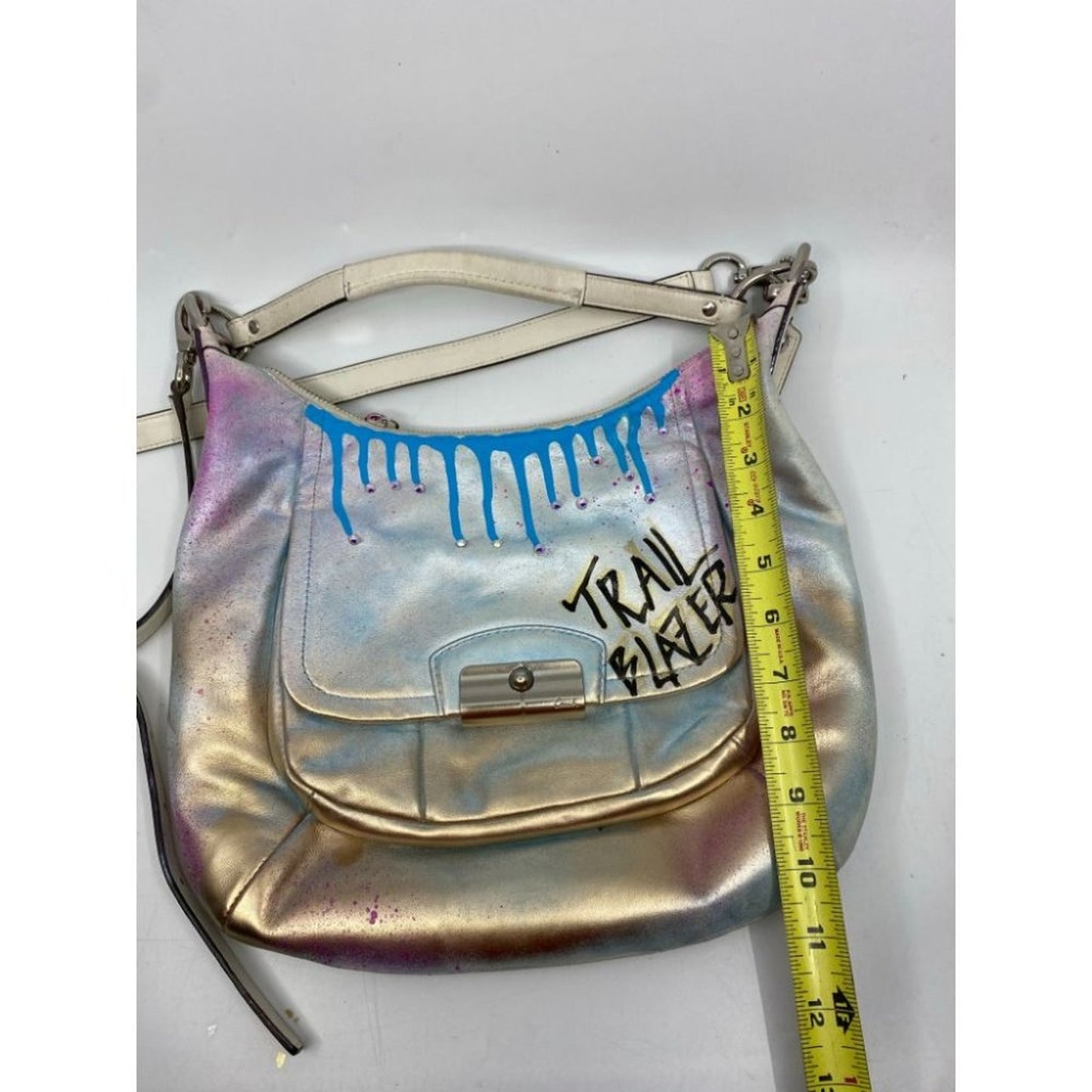 Coach Leather Crossbody Multicolor Customized