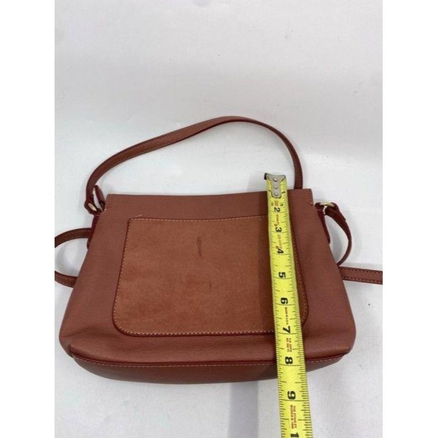 lc lauren conrad orange cross body bag